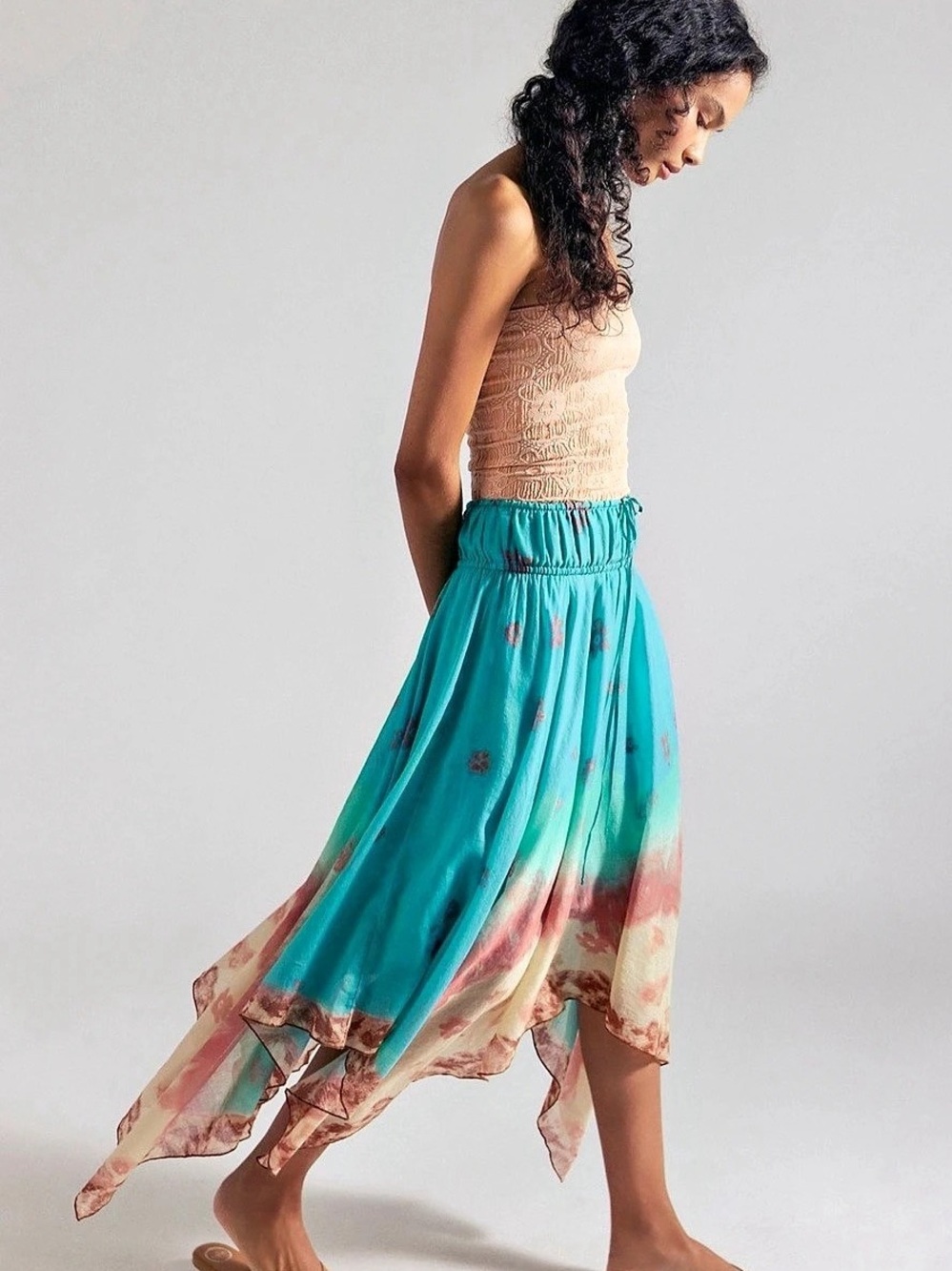 FP One Kaia Asymmetrical Midi Skirt - Picture 4 of 6